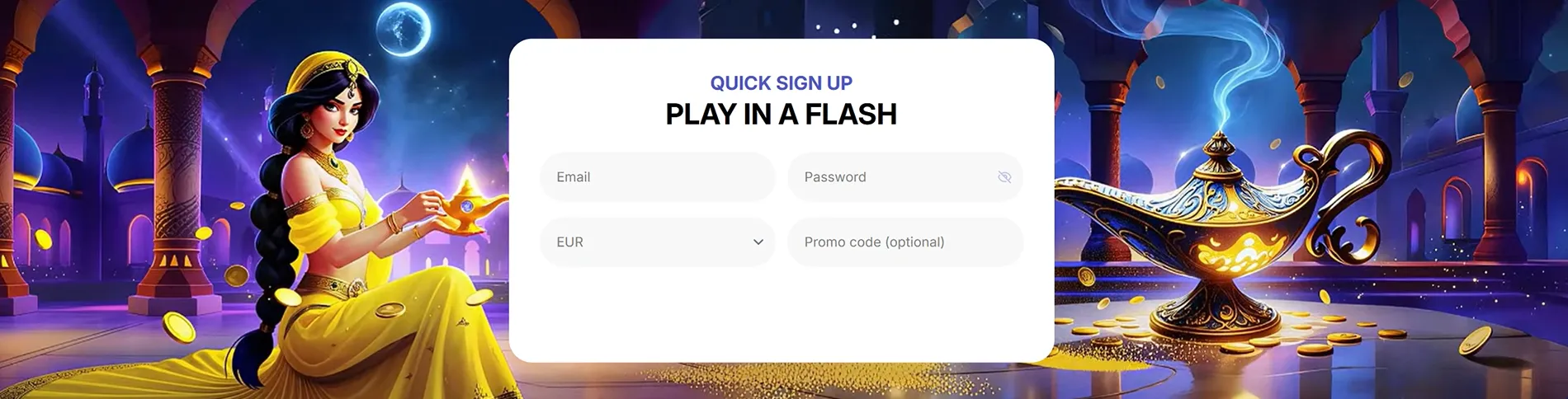 Jasmin Slots Casino Banner