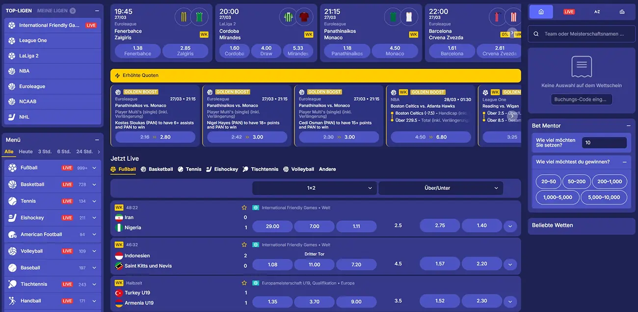 Jasmin Slots Casino Sportwetten