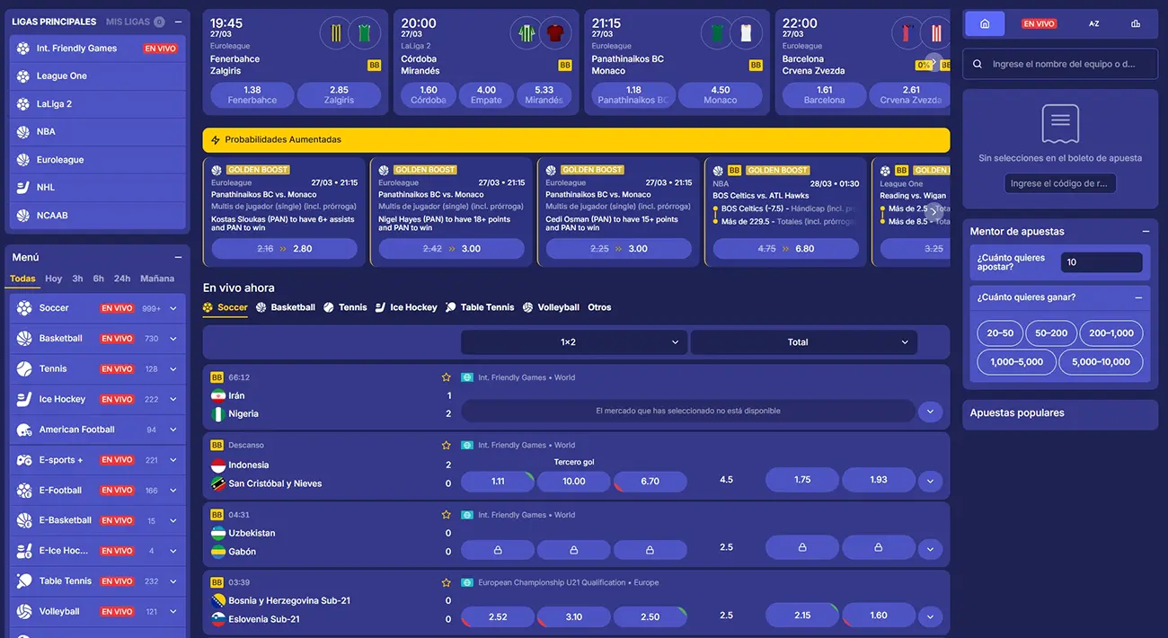 Apuestas deportivas de Jasmin Slots Casino