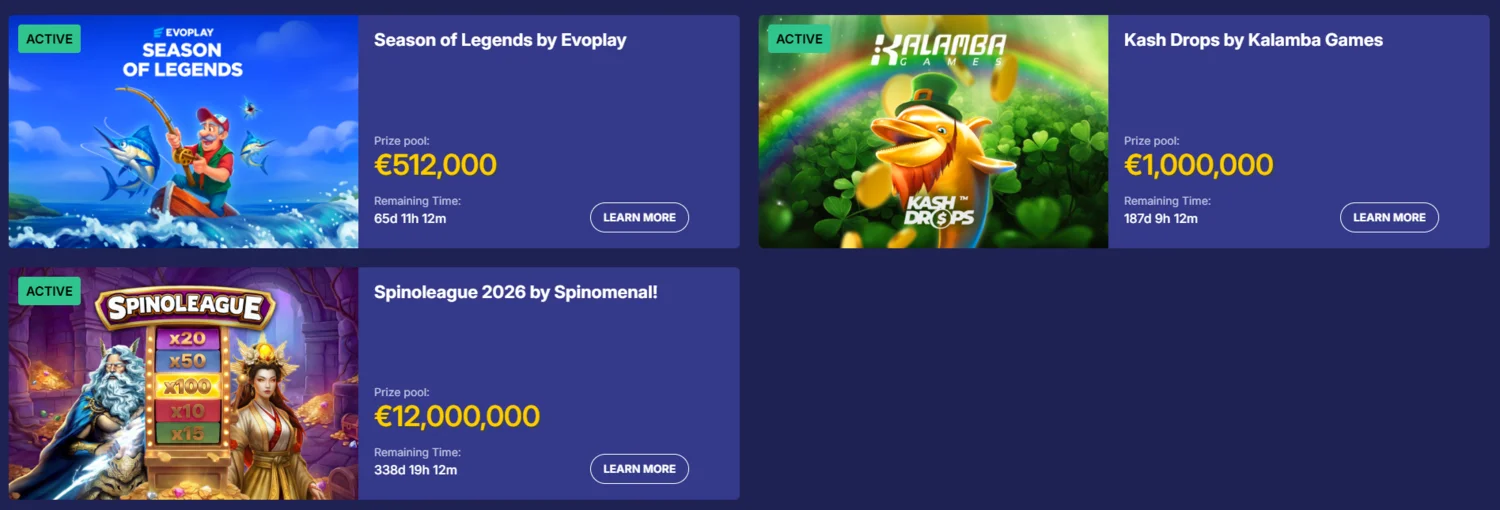 Jasmin Slots Casino Tournaments